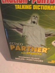 Ectaco Partner Portuguese Talking Dictionary w/CD Epg400TX TESTED FREE SHIPPING