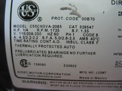 Dayton C55CXGVA-2085 Direct Drive Fan Motor 115/208-230V, 1/4 HP, 1725 RPM