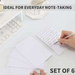 QiCheng Note Pads Memo Pads Small Notepad 50 Sheets 4X6 note pad Scratch Pads fo