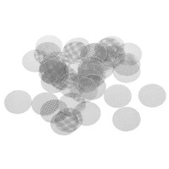 80 x Pipe Screen Stainless Steel Screens, 19/32 Inch (15mm) Diameter