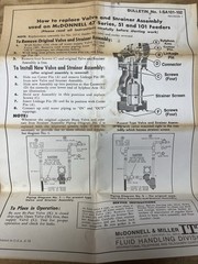 New ITT McDonnell & Miller SA47-101-102 P.A. Valve & Strainer Assembly