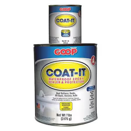 Eclectic Products 5400060G Epoxy Sealer, Gray, 8 Lb, 80 Sq Ft, Amazing Goop