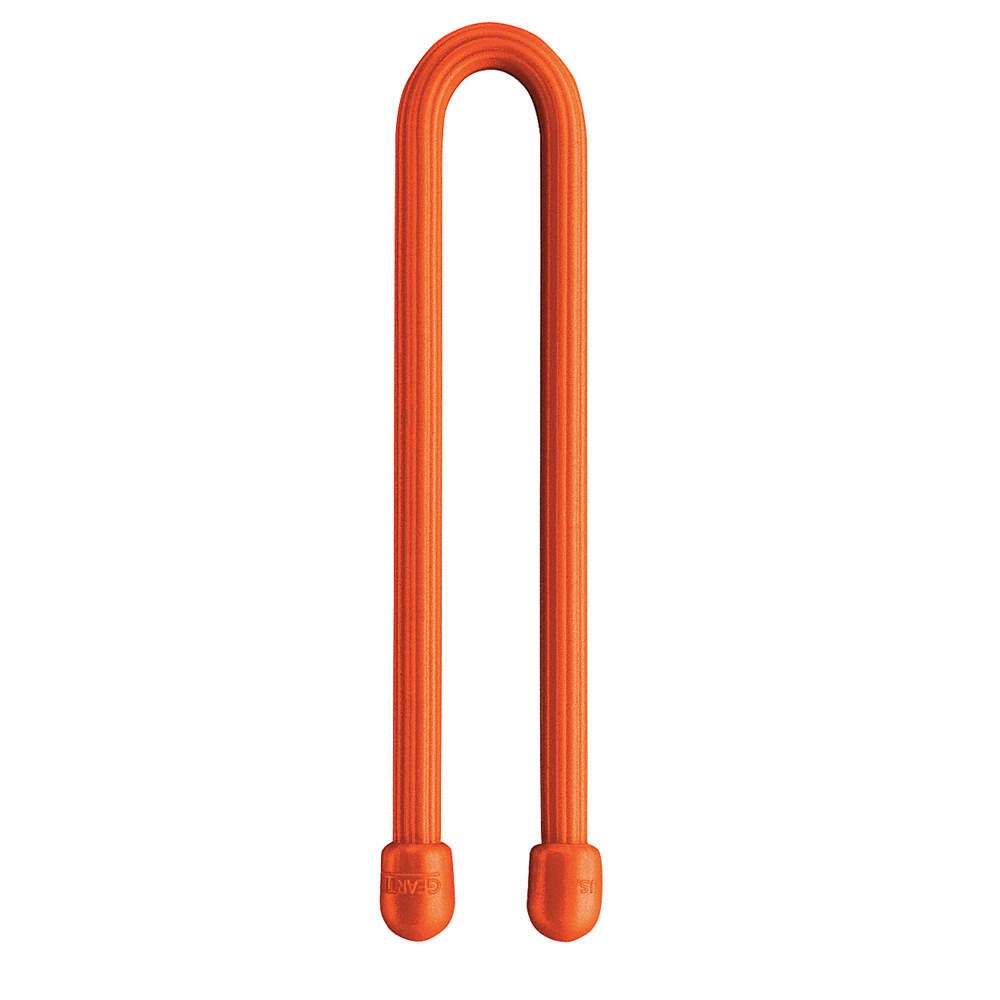 NITE IZE GT6-2PK-31 Gear Tie,Orange,6 in,PK2 18G612