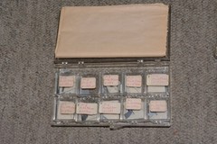 12 N + 11 P type Silicon Samples for Spreading Resistance Calibration (STEM)