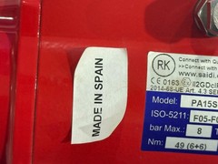 Prisma | Pneumatic Actuator | PA15S | 123088