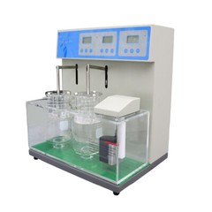 110V Tablet Disintegration Tester 600W Dual Cups Disintegration Time Limit Test