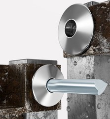 Zinc Plated Aluminium Dome Head Pop Rivets Blind Rivets 2.4-6.4mm Various Sizes