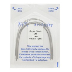 1Pack Orthodontic Dental Super Elastic Niti Round Ovoid/Natural/Square Arch Wire
