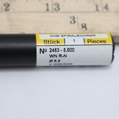 Guhring Drill Stub Type N Carbid Nano-Firex 6.9 MM 2463 6.900