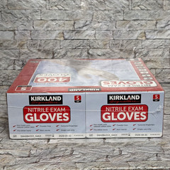 Kirkland Signature Nitrile Exam Gloves 400 Count *Small *Powder & Latex Free