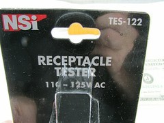 UL Listed Electrical Receptacle Wiring Tester Plug 110VAC to 125VAC Polarity