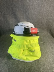 Milwaukee BOLT Type 2 Class C Safety Helmet 48-73-1093 RedLithium Headlamp USB