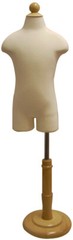 Toddler Kids Childrens Dress FormTorso Body Form Mannequin – 1-2 Years Old