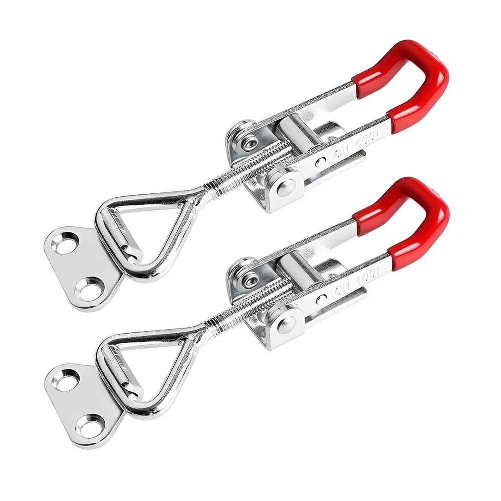 6 Pack Adjustable Toggle Latch Clamp Quick Release Pull Latch for Tool Box