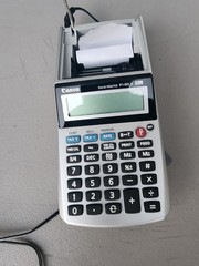 Cannon Palm Printer P1-DH V 12 Digit For Tax And Business With AC Adapter Tested