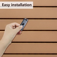 Heavy-Duty Slatwall Utility Hooks, 10pcs Black Display Hangers for Art & Photos