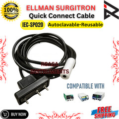 Ellman Quick Connect Cable IEC-SP020 Reusable-Autoclavable New CE Approved.