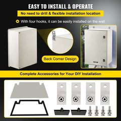 Advanced Protection Fiberglass Box 60x40x23cm for Electrical Gear