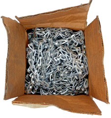 Columbus McKinnon Corp. #35 NO. 35 Steel Sash Chain Zinc Plated 100′ Ft 683454