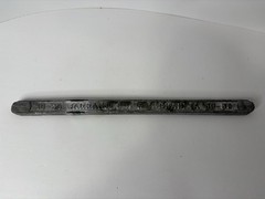 TIN LEAD SOLDER BAR 50/50 WARRANTED 3/4″ x 13″ Grade A Approx 1 lb 8 oz