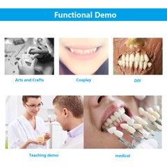 10-Box Dental Acrylic Resin Denture 22# A1 Full Sets Teeth Upper Lower Shade HOT