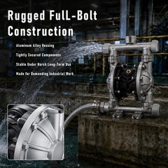 13.21GPM  Air Operated Double Diaphragm Pump
