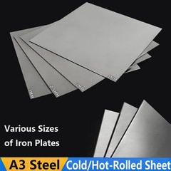 Metals A3 Steel Sheet Sheet Metal 0.5mm 0.8mm 1mm 1.5mm 2mm 2.5mm 3mm 5mm Thick