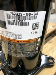 ZB26KCE-TFD-240 Copeland 2-4HP ZB*KC for Refrigeration Replacement 460V 3PH