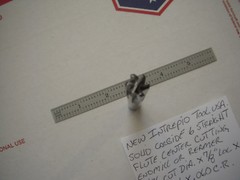 NEW INTREPID TOOL USA .436″ CUT X 7/8″LOC X 4.3″OAL X .060″ C.R. CARBIDE EM/REAM