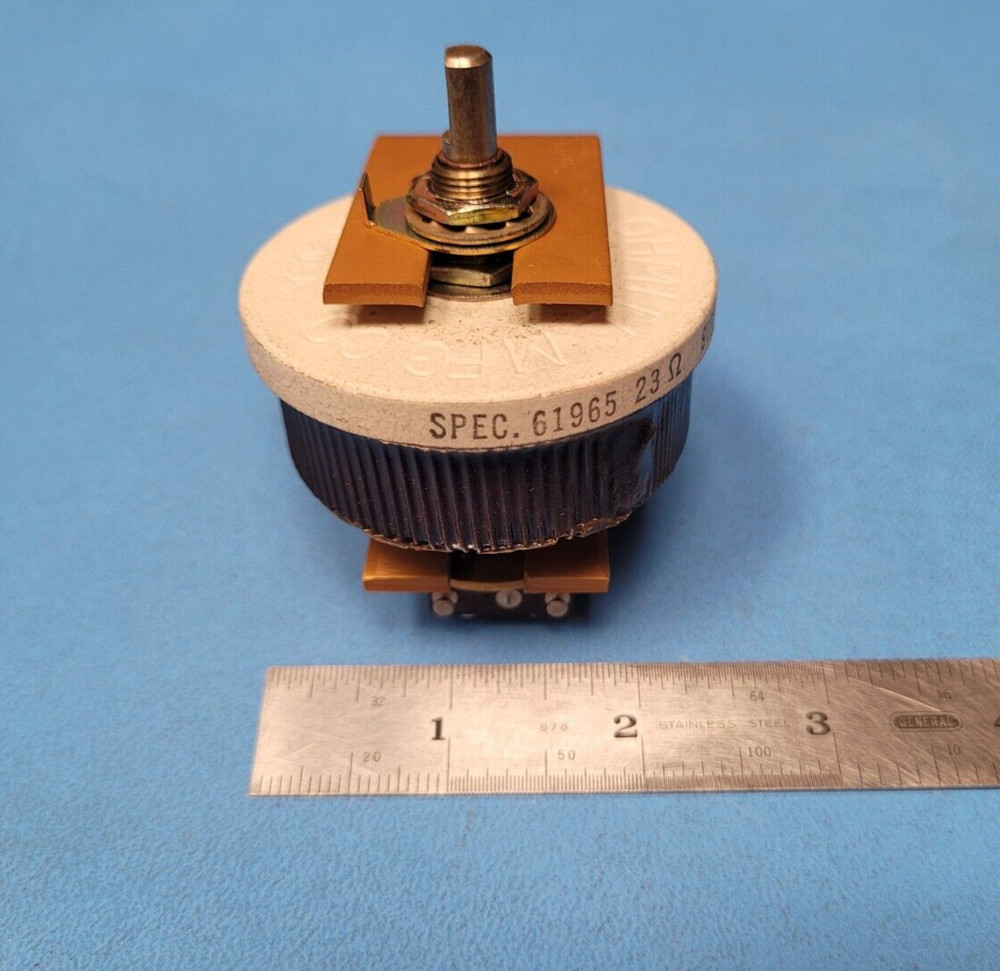 Potentiometer, Variable Resistor, 10404C100-3, Ohmite, 5905-00-888-1160, 23 Ohms