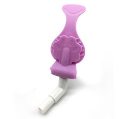 2Pcs Dental Saliva Suction Tube Sterilize Bite Block Isolation Mouth Dryshield