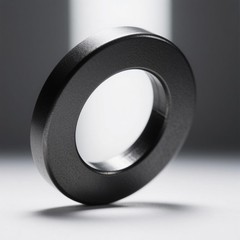 4PCS Large Ferrite Ring Magnet – Grade 10 Big Magnets Heavy Duty, OD60mm x ID32m