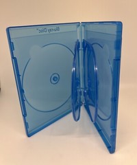3 PCS NEW TOP QUALITY SCANAVO 14mm Blu-Ray 5-DVD Cases, Logo, BRAMZ.5DISC.14MM