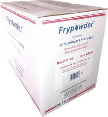 MirOil P100 Fry Powder Oil Stabilizer Filter Aid, 90 x160ml Size C Portion packs
