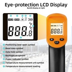 Infrared Thermometer Non-contact Digital Laser Infrared Temperature Gun