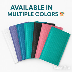 1000 #000 4×8 Poly Bubble Mailers Padded Self Seal Shipping Envelopes