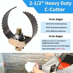 2-1/2″ C Cutter Drain Cleaner Tool 52817 T-231 for Ridgid K-40 K-45 K-50 K-3800