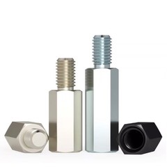 M3 M4 Carbon Steel Standoff Mount Fixing Spacer Bolts Metric Standard Thread