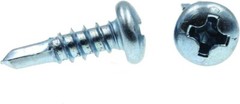 Pan Head Phillips #6-20 x 1/2 Self-Drilling Screws Tek Zinc (20,000)