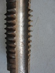 Tap 1-1/2-4 Acme HSS Tandem Tap 4 Flute 12 5/8″ Long Unipass 660 Bronze