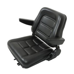 Universal Forklift Seat, Tractor Seat with Switch,Armrest for Tractor
