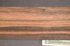 Macassar Ebony Raw Wood Veneer Sheet 4.5 x 31 inches 1/42nd thick 7654-24