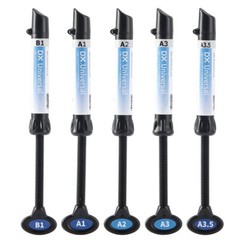 Dental Light Cure Composite Resin Etching Gel Donding A1 A2 A3 A3.5 B1 Kit