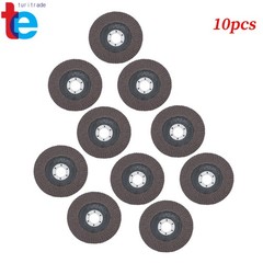 60 Grit Premium Zirconia Grinding Flap Disc 10Pcs 4-1/2″ X 7/8″ Flap Disc Grey