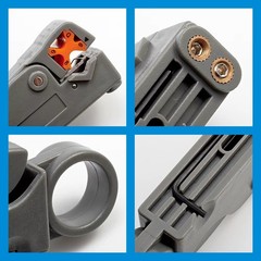Cable Stripper Coaxial Wire Coax Stripping Tool RG6 RG11 RG58 RG59 Universal