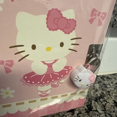 Hello Kitty Ballerina Diary Journal 2006 Hardcover Sanrio With Lock And Keys VTG