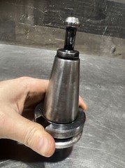 TECHLEADER BT40-SL3/8-65 End Mill Holder Used Surplus