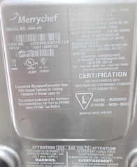 MERRYCHEF Eikon E2S High Speed Turbo Microwave Oven – 208/240V – Watch Video!