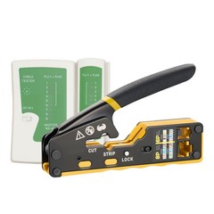 Uimoso Crimping Tool for RJ45/RJ11/RJ12 4/6/8-Pin Modular Connectors