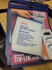 Duo-Tang Top Lok Report Covers Dark Blue, 39 each – Brand New! See Pictures